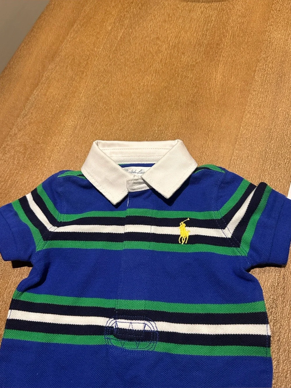 Ralph Lauren Striped Polo Romper - 3 Months - BRAND NEW